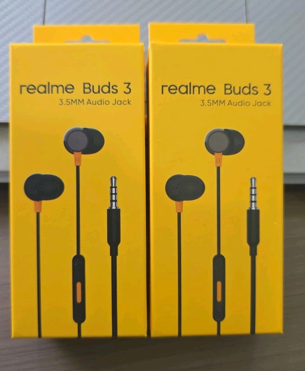 Realme Buds 3 3.5mm Jack Earphone Original Quality Earphone 