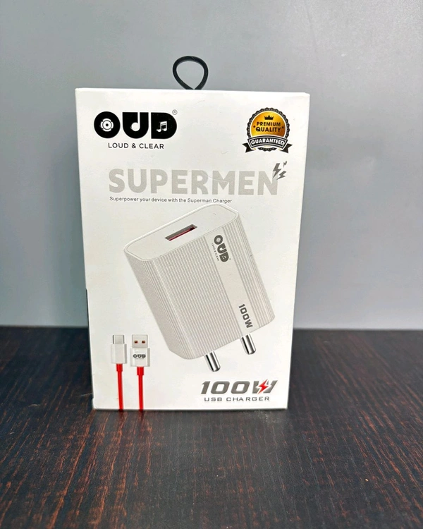 OUD SuperMan 100W Charger With 6 Month Warranty 
