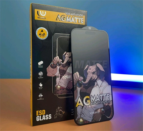 WEADDU Android AG Matte High Quality Fingerprint Working Glass (10pcs Box) - Vivo Y12/Y15/Y17