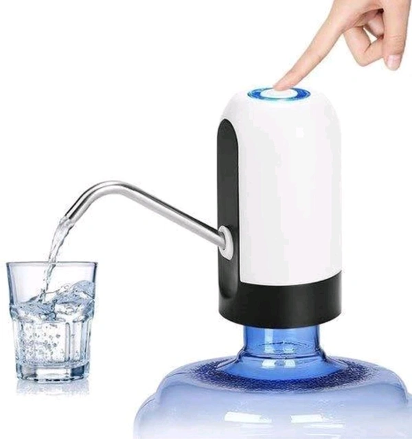 MaxTop Automatic Bottle Water Dispenser Pump, Portable Electric Mini Water Pump with USB Charging for Camping, Office, Home with Type-C Charging