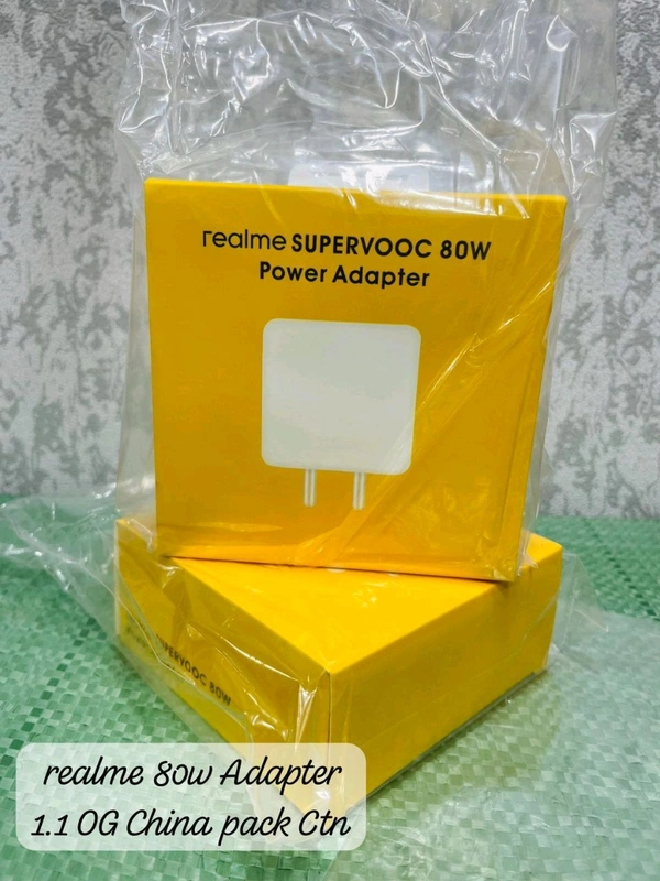 Realme Super Vooc 80w Power Adaptor Og Quality 