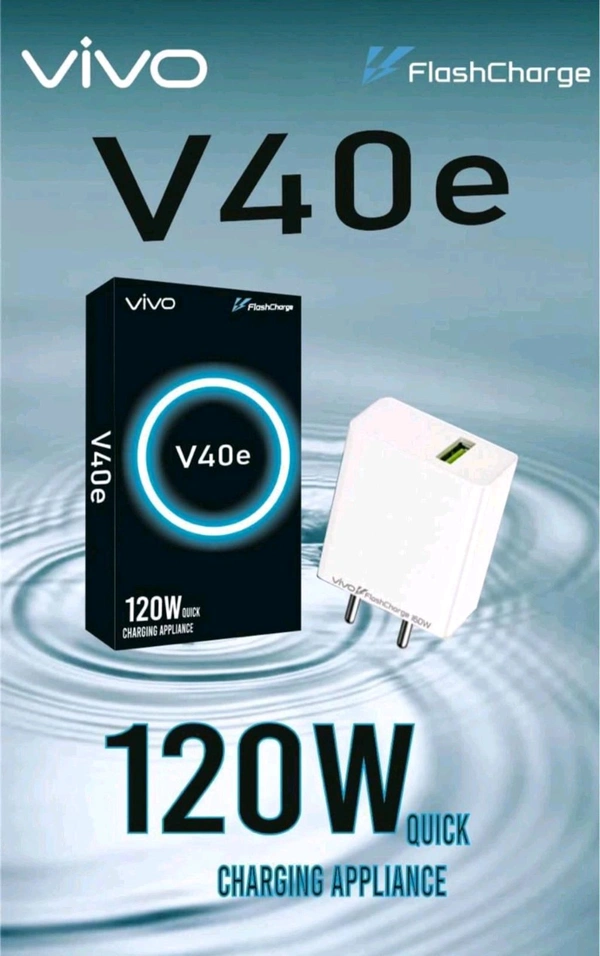 Vivo V40E 140W Flash Charger 💯% Og Quality 