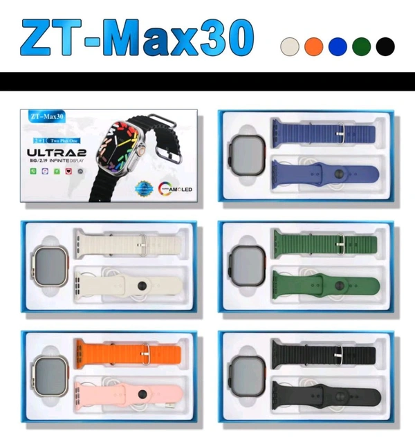 ZT-Max Ultra 2 Double Strap Big Display Smart Watch 