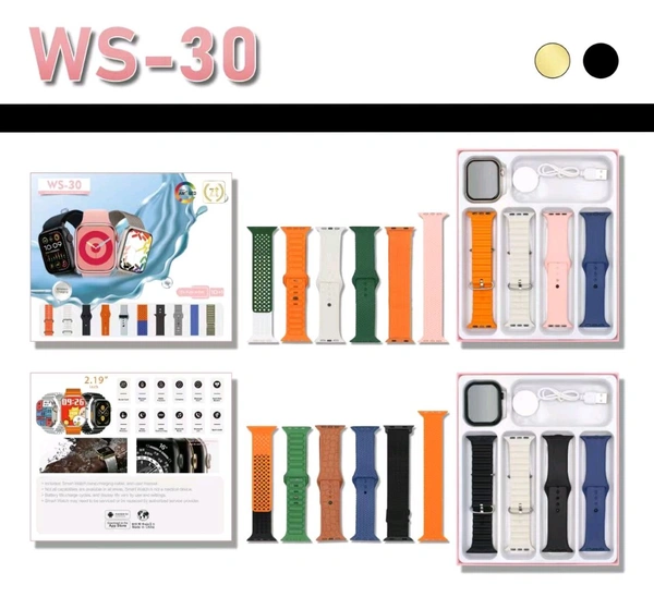 WS-30 Ultra 2 10in1 Smart Watch Amoled Display 