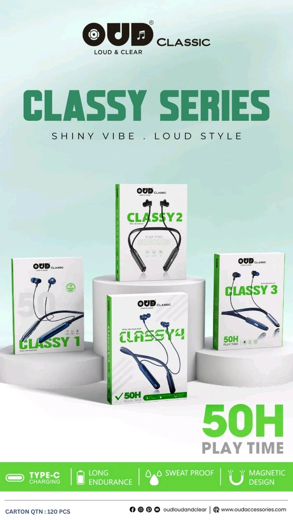 Oud Classic Classy Series Mix Modal Neckband 