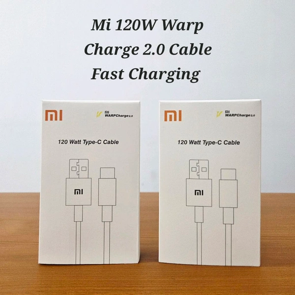 MI 120W flash Charger Cable 💯% Og 