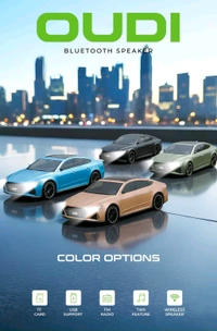 OUD New OUDI CAR SPEAKER HEAVY QUALITY 