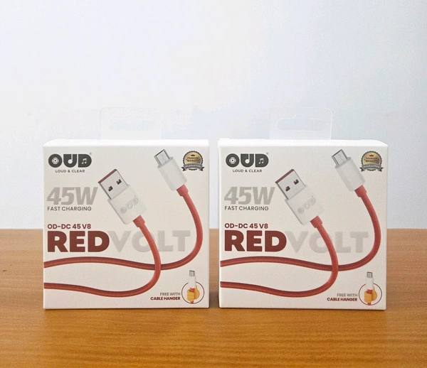 OUD Red Volt 45W Micro Usb (V8) Cable 