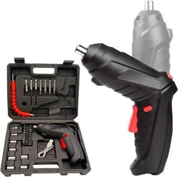 Cordless Electric Drill & Screwdriver Set, 3.6V Battery Ed Screwdriver Kit Including 