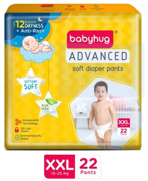 Baby hug Advanced Style Pants XXL-22 - XXL  (22 Pieces) - XXL-SIZE PACK OF 22