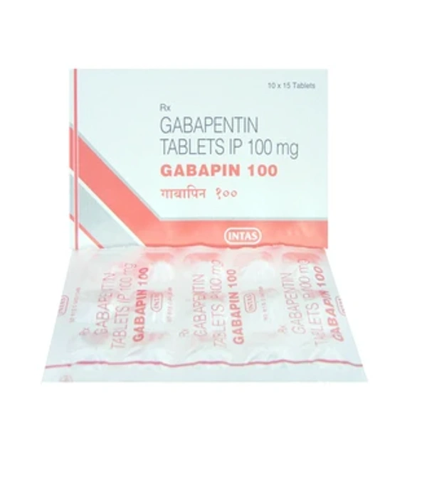 Gabapin 100 Tablet - 1 Strip ( 15 Tablets), Gabapentin (100MG)