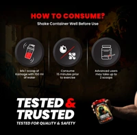BIG MUSCLE NUTRITION KARNAGE - THE END OF PRE WORKOUT  - 300 GM (60 SERVINGS), SEX ON THE BEACH