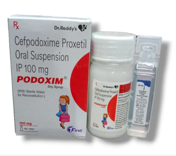  Podoxim 100mg Dry Syrup 30ml - 30ml, Cefpodoxime Proxetil