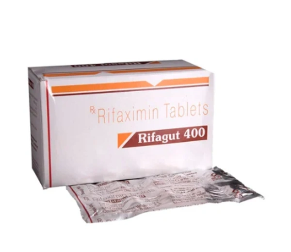 Rifagut 400 Tablet - 1 Strip ( 10 Tablet), Rifaximin 400mg