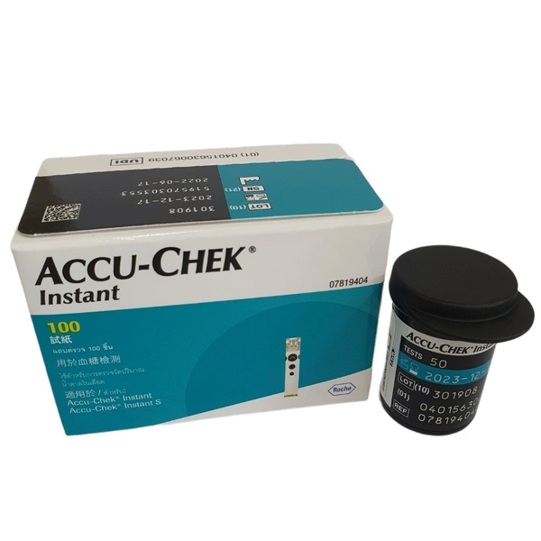 Accu-Chek Instant Test Strips 100's Pack - 100 Test Strips