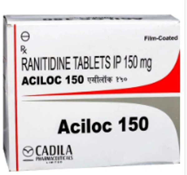 Aciloc 150 Tablet - 1 STRIP (30 Tablets), Ranitidine (150mg)