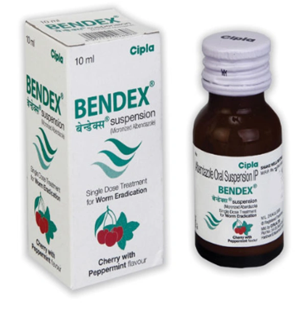 Bendex 200mg Suspension - 10ml, Albendazole (200mg)