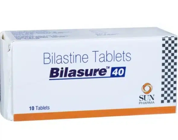 Bilasure 40 Tablet - 1 Strip (10 Tablets), Bilastine (40mg)