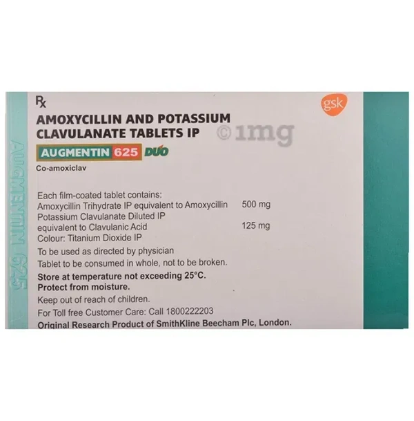 Augmentin Duo 625