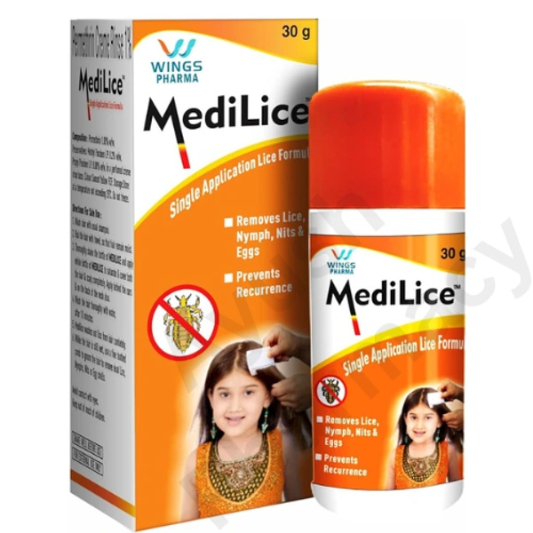 Medilice Anti Lice Cream Wash (30gm, Pack of 3)