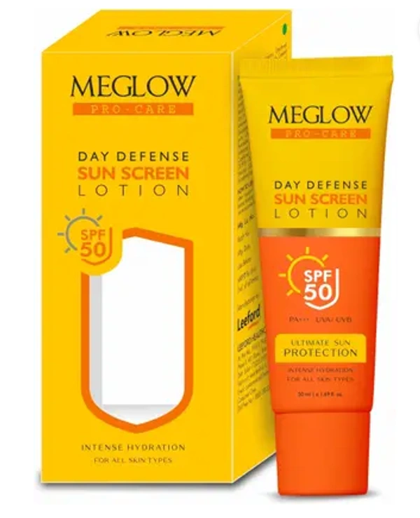 Meglow Sunscreen - SPF 50 PA+++ Sunscreen  (50 ml) - 50ml