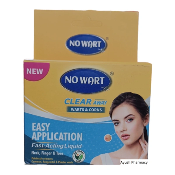 No Wart Warts & Corns Remover Paint Fast Acting Liquid (10ml)