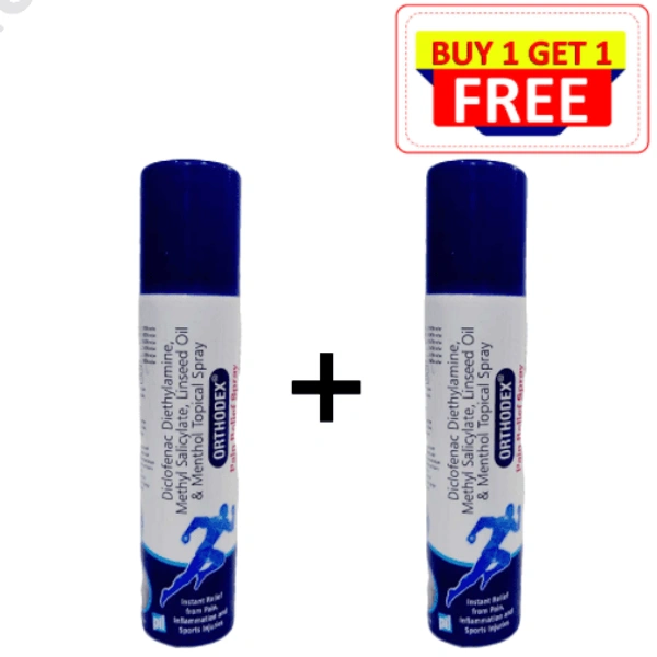 Psychotropics India Ltd (Pil) Orthodex Spray (Buy 1 Get 1 Free) (60g)