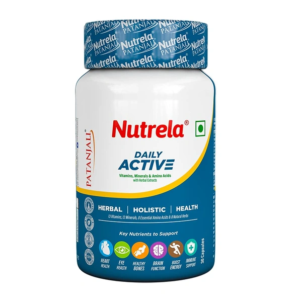 Patanjali Nutrela Daily Active Capsule (30Caps)