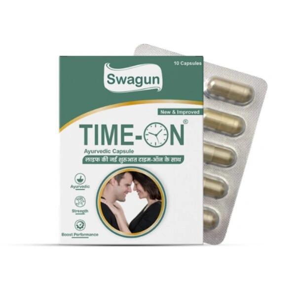 Aman Healthcare Time On Capsules (10Caps) - 10 Capsules