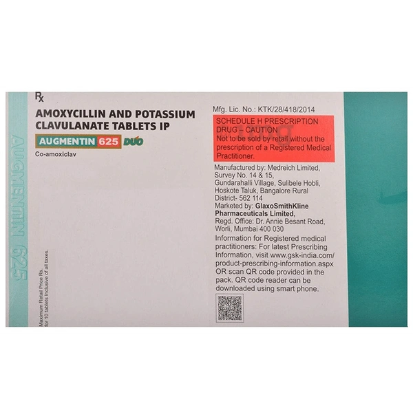 Augmentin Duo 625