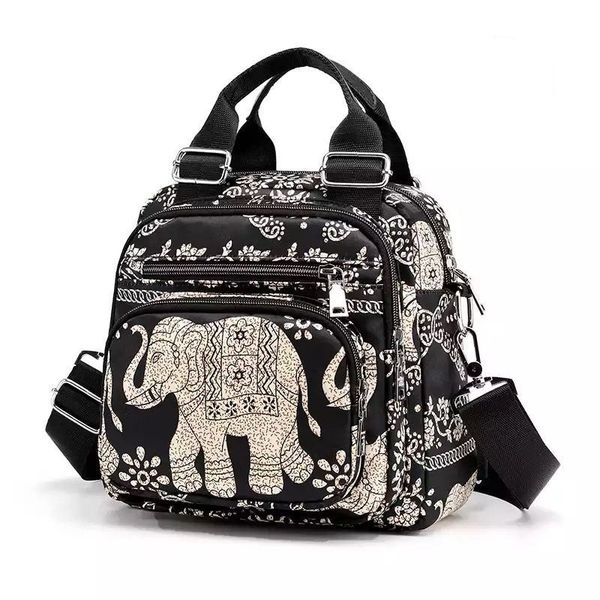 Ellie Chic Compact Carryall Mini Backpack - Small, Black