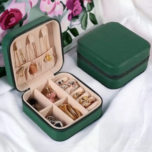 JewelPod Mini Jewellery Travel Box  - Small, Plantation