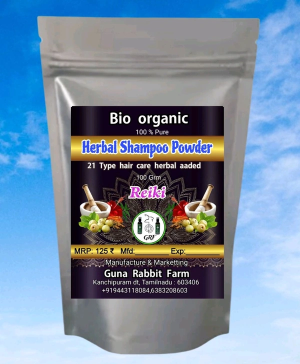 Herbal Hair Shampoo Powder 