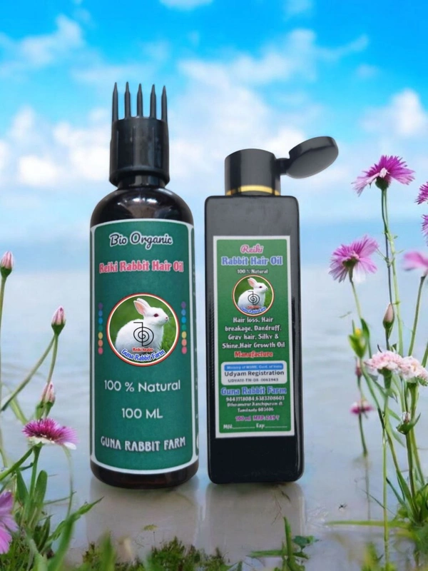 Rabbit Hair Oil 100 Ml 2 Nos