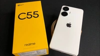 Realme C55 White Apple Panel - White