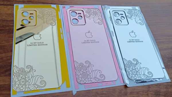 Realme C35 Gold Rose Gold Silver Panel - White