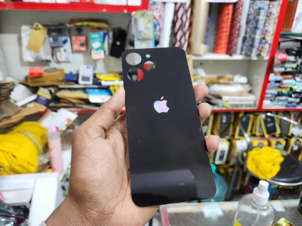 Redmi 12 4G Black Apple Panel  - Black