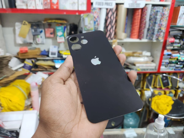 Redmi 12 4G Black Apple Panel  - Black
