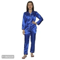 Fancy Satin Nightsuit for WomenFancy Satin Nightsuit  - defrent colour 7 design , S, M, L, XL