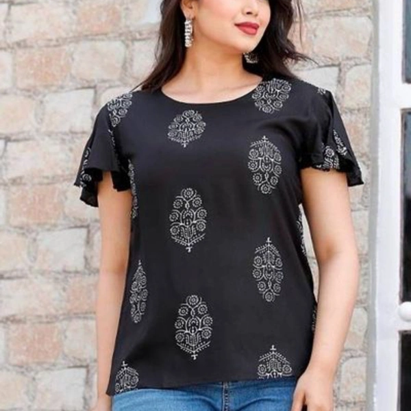 Trendy Modern Women Rayon Regular Length Tops