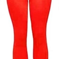 Trendy Coffee Cotton Solid Leggings