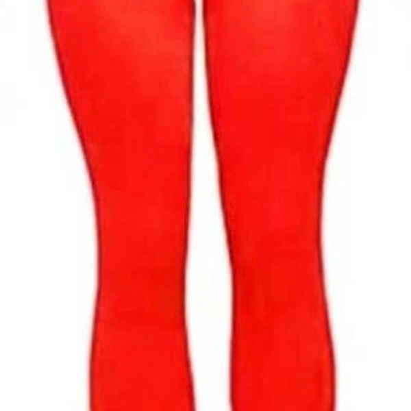 Trendy Coffee Cotton Solid Leggings