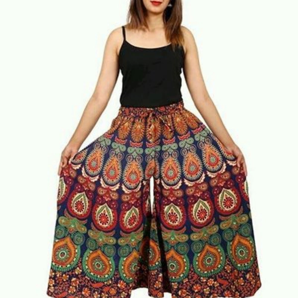Jaipur Printed Cotton Plazo 