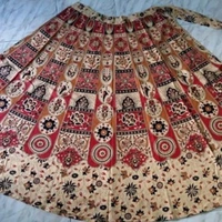 Printed Wrap Around Skirts