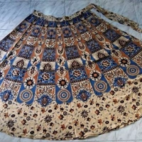 Printed Wrap Around Skirts