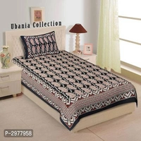 Jaipuri Traditional Cotton Single Bed Sheet