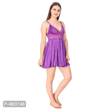 Women's Stylist Satin Babydoll 