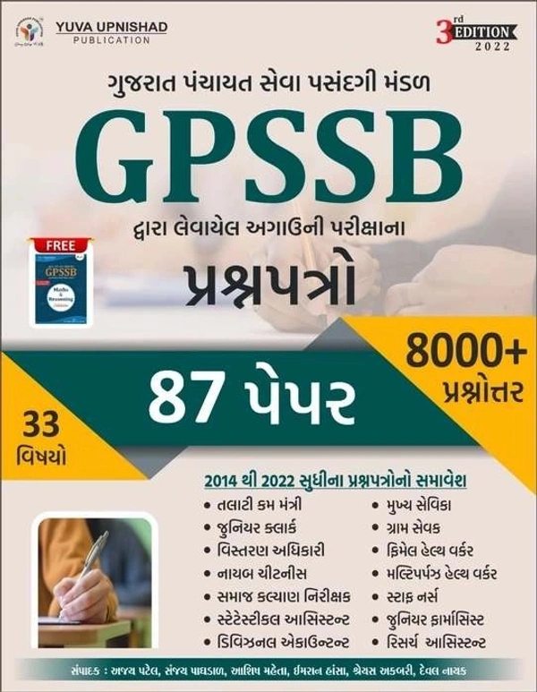 Yuva Upnishad GPSSB Question 87 Paper