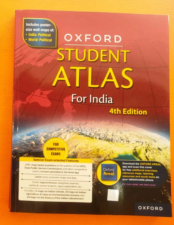 Oxford Students Atlas for India  (English)