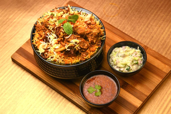 Desi chicken biriyani